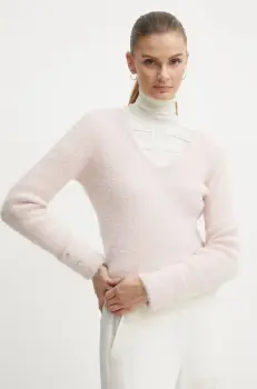 Morgan pulover MOOVE1 femei, culoarea roz, MOOVE1 imagine