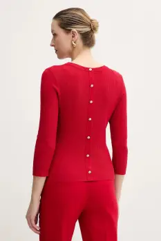 Morgan pulover MTOY culoarea rosu, MTOY imagine