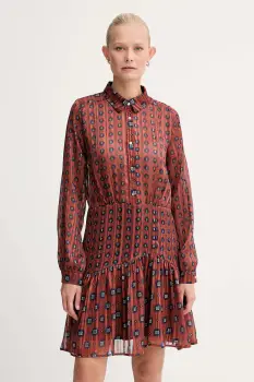 Morgan rochie culoarea maro, mini, evazati, RILGAL.F imagine