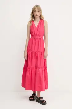 Morgan rochie culoarea roz, maxi, evazati, RASKA imagine
