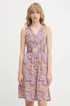 Morgan rochie culoarea roz, mini, evazati, RPOK imagine