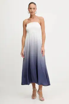 Morgan rochie culoarea violet, maxi, evazati, RDIVALI imagine