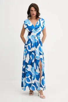 Morgan rochie maxi, evazati, REAU.F imagine