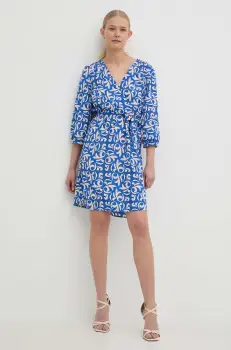 Morgan rochie mini, evazata imagine