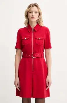 Morgan rochie RABIK culoarea rosu, mini, evazati, RABIK imagine