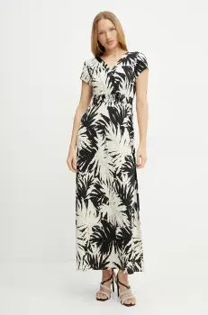 Morgan rochie RAROS culoarea negru, maxi, drept, RAROS imagine