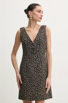 Morgan rochie RBILI.F culoarea bej, mini, mulata, RBILI.F imagine