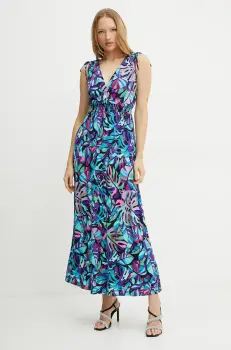 Morgan rochie RCALVI culoarea verde, maxi, drept, RCALVI imagine