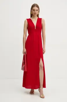 Morgan rochie RCIL culoarea rosu, maxi, evazati, RCIL imagine