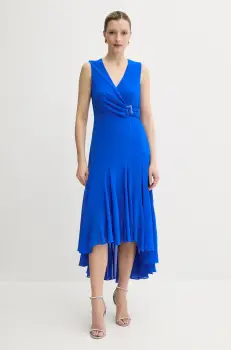 Morgan rochie REEL midi, evazati, REEL imagine