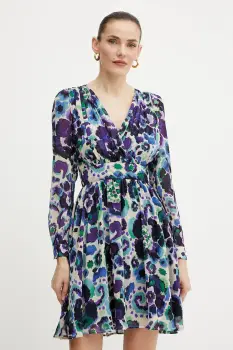 Morgan rochie RILYN.F culoarea violet, mini, evazati, RILYN.F imagine