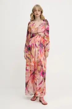 Morgan rochie RIPIA.F culoarea portocaliu, maxi, evazati, RIPIA.F imagine