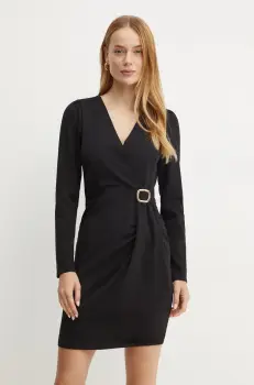 Morgan rochie RJIMY culoarea negru, mini, evazati, RJIMY imagine