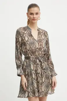 Morgan rochie RLIPA.F culoarea gri, mini, evazati, RLIPA.F imagine