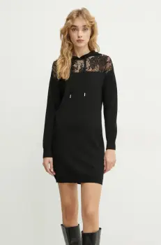 Morgan rochie RMDANSE culoarea negru, mini, drept, RMDANSE imagine