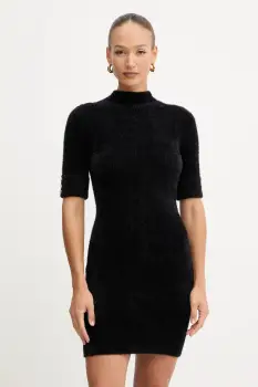 Morgan rochie RMORIK culoarea maro, mini, mulata, RMORIK imagine