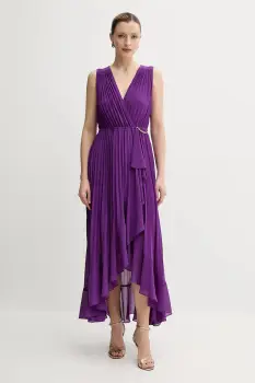 Morgan rochie ROSYTA culoarea violet, maxi, evazati, ROSYTA imagine