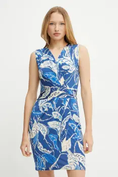 Morgan rochie RPECHE culoarea violet, mini, dreapta, RPECHE imagine