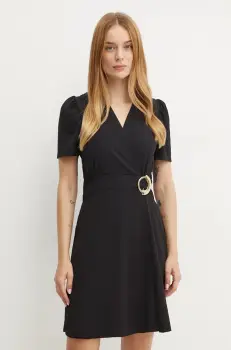 Morgan rochie RSCUBA culoarea negru, mini, evazati, RSCUBA imagine