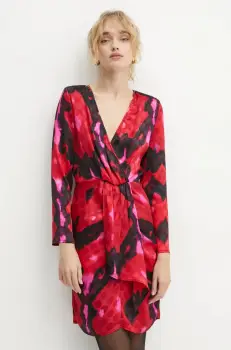 Morgan rochie RYSE.F culoarea rosu, mini, mulata, RYSE.F imagine