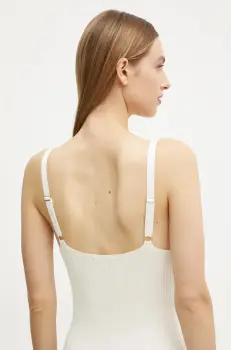 Morgan rochie si pulover RMONA culoarea bej, RMONA imagine