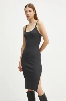 Morgan rochie si pulover RMONA culoarea gri, RMONA imagine