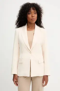 Morgan sacou culoarea bej, un singur rand de nasturi, uni, VAKA.F imagine