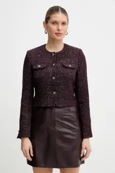 Morgan sacou culoarea bordo, un singur rand de nasturi, uni, VIKAVA imagine