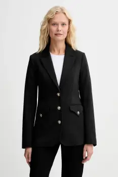 Morgan sacou culoarea negru, un singur rand de nasturi, uni, VADOR.F imagine