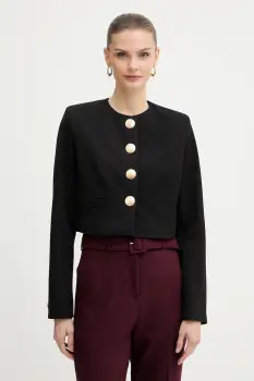 Morgan sacou culoarea negru, un singur rand de nasturi, uni, VPIE.F imagine