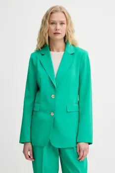 Morgan sacou culoarea verde, un singur rand de nasturi, uni, VAKOY imagine