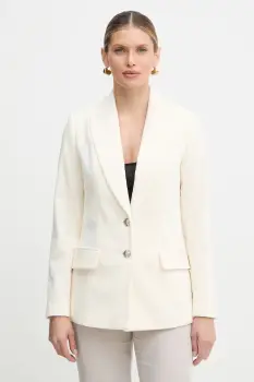 Morgan sacou din velur culoarea bej, un singur rand de nasturi, uni, VKENI.F imagine