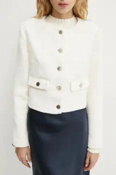 Morgan sacou VIKLI culoarea bej, un singur rand de nasturi, neted, VIKLI imagine