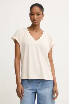 Morgan tricou basic pentru femei, cu vascoza imagine