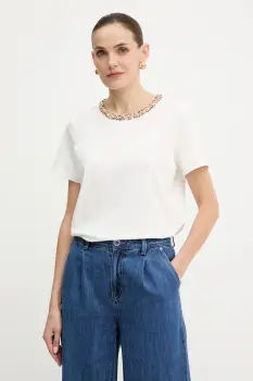 Morgan tricou culoarea alb, DANY imagine