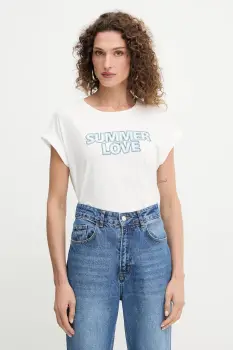 Morgan tricou culoarea alb, DSUMO imagine