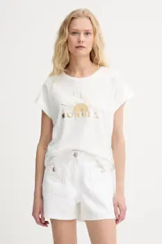 Morgan tricou culoarea alb, DSUNSET imagine