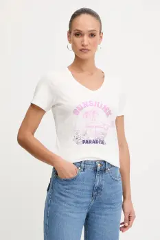 Morgan tricou culoarea alb, DSUNY imagine