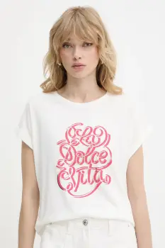 Morgan tricou culoarea alb, DVITA imagine