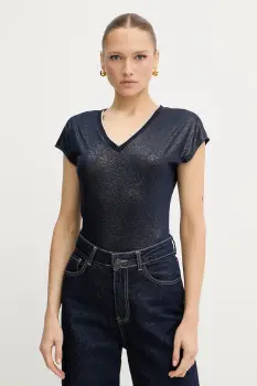 Morgan tricou culoarea bleumarin, DAGA imagine