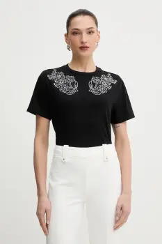 Morgan tricou culoarea negru, DMAX imagine