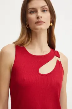 Morgan tricou DESIRO femei, culoarea bordo, DESIRO imagine