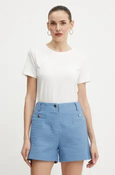 Morgan tricou DFLEUR culoarea alb, DFLEUR imagine