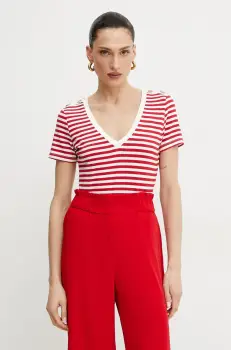 Morgan tricou DINA femei, culoarea rosu, DINA imagine