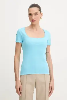 Morgan tricou DLUBI culoarea violet, DLUBI imagine