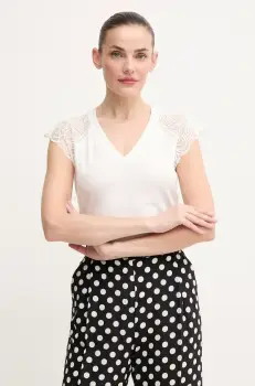 Morgan tricou DMEG femei, culoarea alb, DMEG imagine