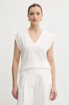 Morgan tricou DNAUTI femei, culoarea alb, DNAUTI imagine