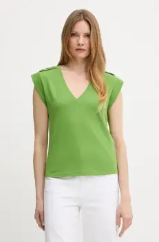 Morgan tricou DNAUTI femei, culoarea verde, DNAUTI imagine