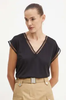 Morgan tricou DOYAL femei, culoarea negru, DOYAL imagine