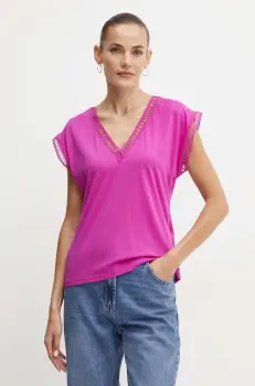 Morgan tricou DOYAL femei, culoarea roz, DOYAL imagine